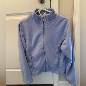 Easy to wear- Blue zip up jacket